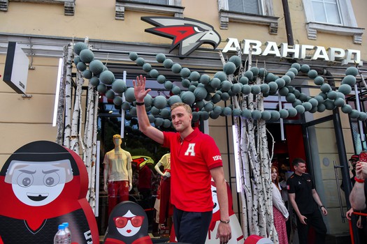 Александр Волков на вечеринке Буэнос Летос