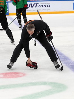 Раскатка «Авангарда» перед вторым матчем серии с «Ак Барсом»