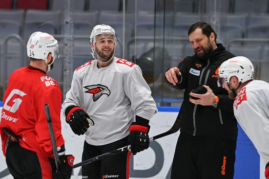 Раскатка «Авангарда» перед выездным матчем с ХК «Сочи»