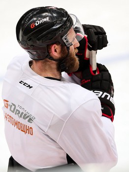 Раскатка «Авангарда» перед четвертым матчем финала с ЦСКА