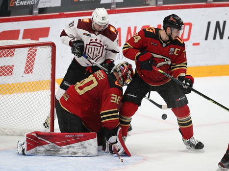 09.02.2021. «Авангард» - «Динамо» Рига 5:1