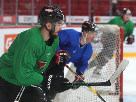 Открытая тренировка «Авангарда» перед стартом плей-офф