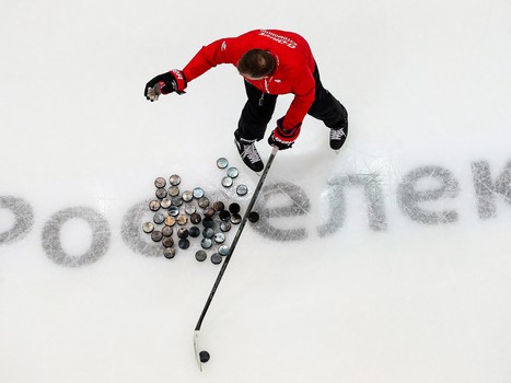 Раскатка «Авангарда» перед третьим матчем финальной серии с ЦСКА