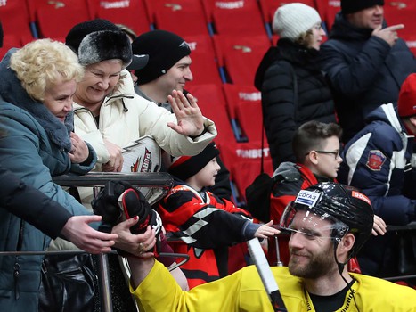 Открытая тренировка «Авангарда» для прессы и болельщиков