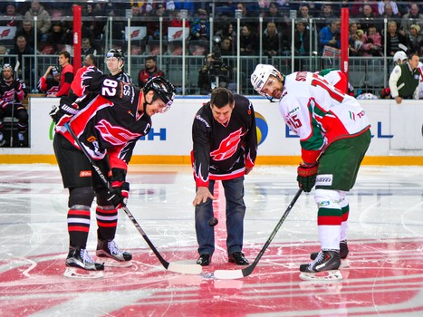 09.03.2017. 1 матч серии 1/2 финала. "Авангард" - "Ак Барс" 1:2 ОТ