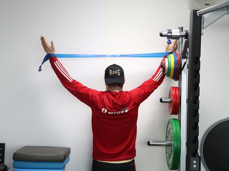 Тренировка «Авангарда» перед стартом финала Кубка Гагарина