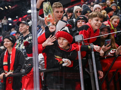 Открытая тренировка «Авангарда» перед плей-офф