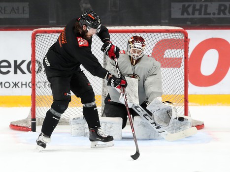 Раскатка «Авангарда» перед третьим матчем финальной серии с ЦСКА