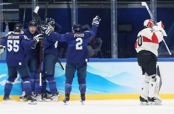 Финляндия обыграла Швейцарию и сыграет в полуфинале ОИ со Словакией