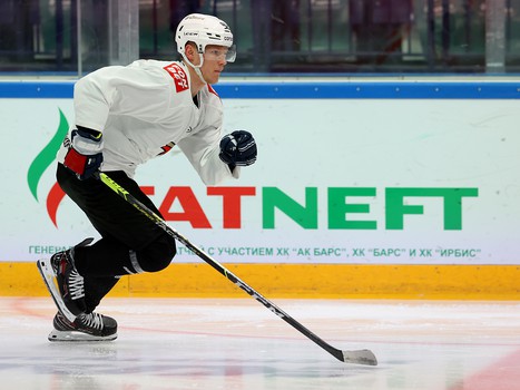 Первая тренировка Никиты Сошникова в «Авангарде»