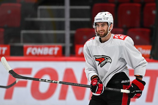 Тренировка «Авангарда» в Омске