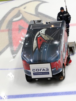 Раскатка «Авангарда» перед матчем с ЦСКА