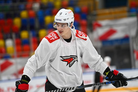 Раскатка «Авангарда» перед выездным матчем со «Спартаком»