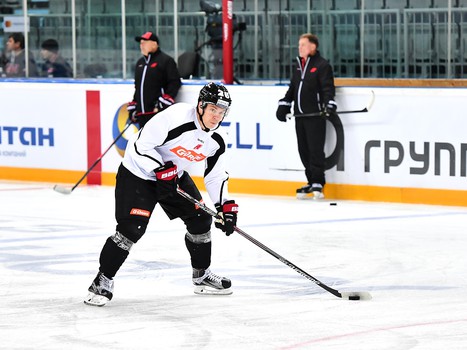 Раскатка "Авангарда" перед игрой со "Слованом"