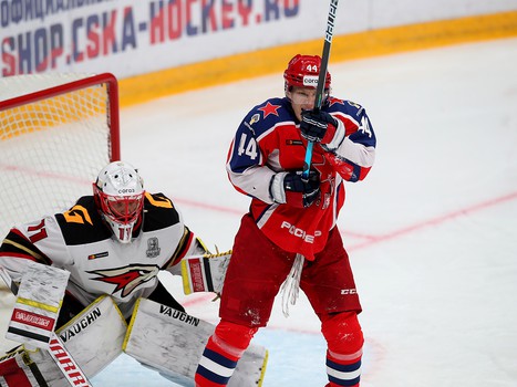 18.04.2021. Финал Кубка Гагарина, 1 матч. ЦСКА - «Авангард» 1:4