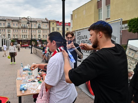 Артём Блажиевский на вечеринке Буэнос Летос