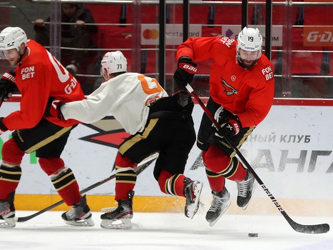 Открытая тренировка «Авангарда» перед плей-офф