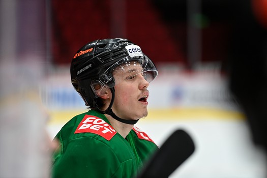 Раскатка «Авангарда» перед матчем с «Барысом»