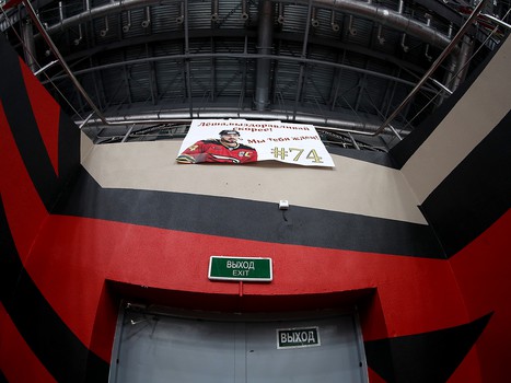 Открытая тренировка «Авангарда» перед домашними матчами финала Кубка Гагарина