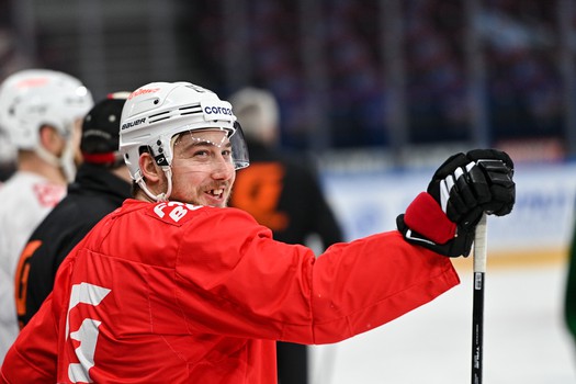 Раскатка «Авангарда» перед четвёртым матчем серии с «Металлургом» в Магнитогорске