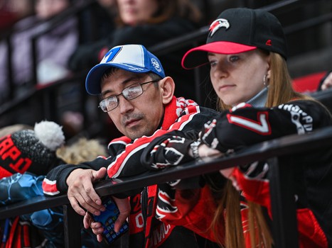 Открытая тренировка «Авангарда» перед плей-офф