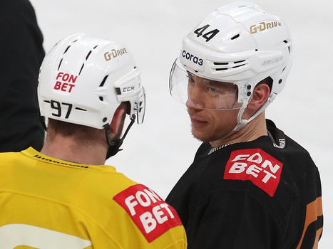 Тренировка «Авангарда» перед первым матчем серии в Магнитогорске