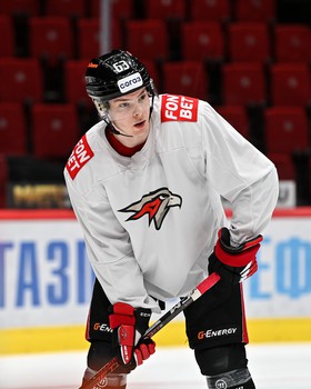 Раскатка «Авангарда» перед матчем с «Автомобилистом»