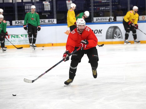 Раскатка «Авангарда» перед выездным матчем с «Ак Барсом»