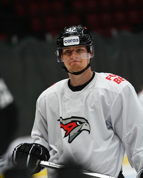 Тренировка «Авангарда» перед матчем с «Амуром»