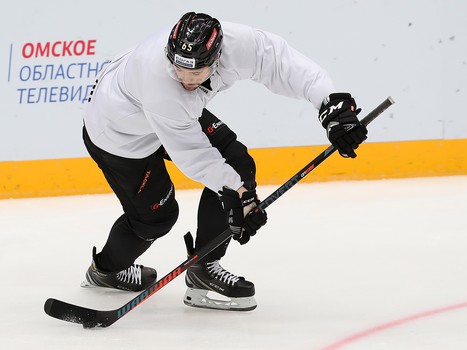 Раскатка «Авангарда» перед матчем с «Магниткой»