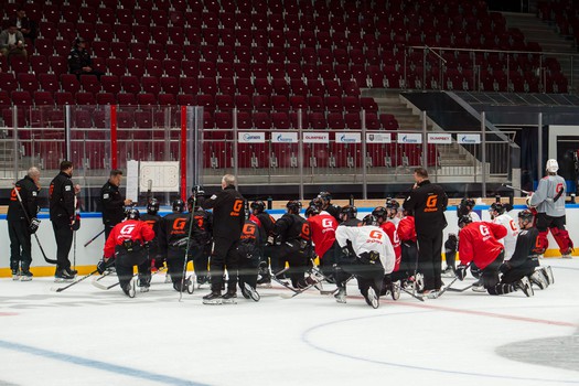 Тренировка «Авангарда» в Санкт-Петербурге