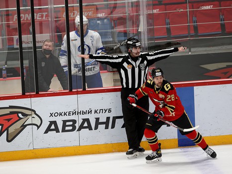 20.02.2022. Товарищеский матч. «Авангард» - «Динамо» Мск 1:4