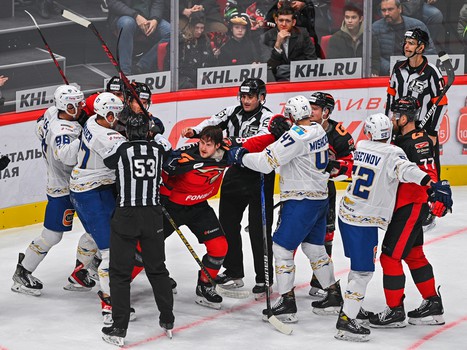 25.10.2022. «Авангард» - «Барыс» 6:0