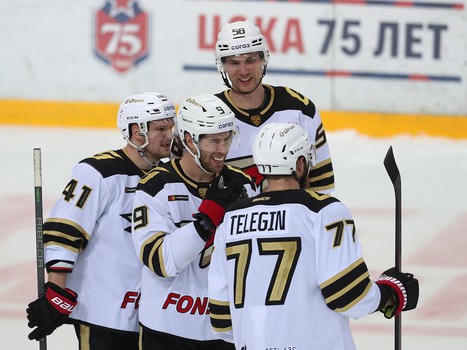 23.02.2022. Товарищеский матч. ЦСКА - «Авангард» 0:2