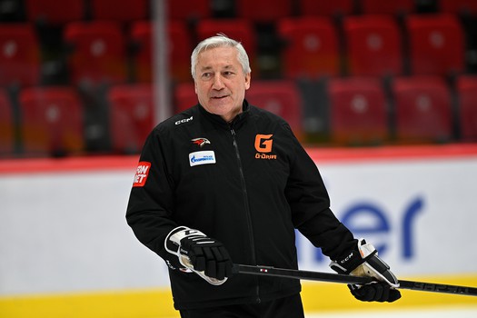 Раскатка «Авангарда» перед матчем с ЦСКА