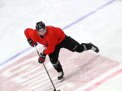 Раскатка «Авангарда» перед матчем с «Ак Барсом»