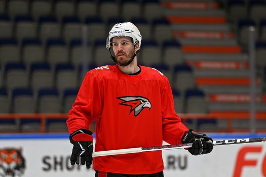 Тренировка «Авангарда» в Хабаровске