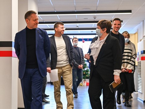 Андрей Аршавин побывал в Академии «Авангарда»