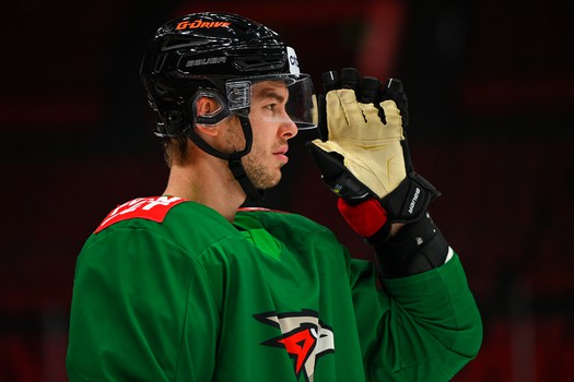 Первая тренировка Зията Пайгина в «Авангарде»