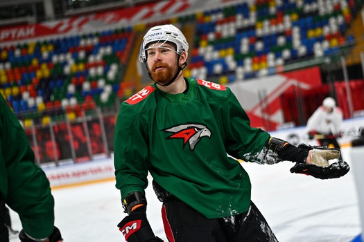 Раскатка «Авангарда» перед выездным матчем со «Спартаком»