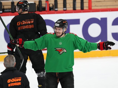 Раскатка «Авангарда» перед пятым матчем серии с «Металлургом»