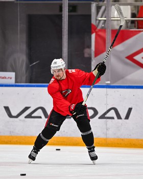 Раскатка «Авангарда» перед выездным матчем со «Спартаком»