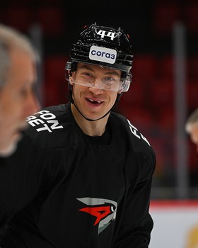 Раскатка «Авангарда» перед матчем с «Локомотивом»