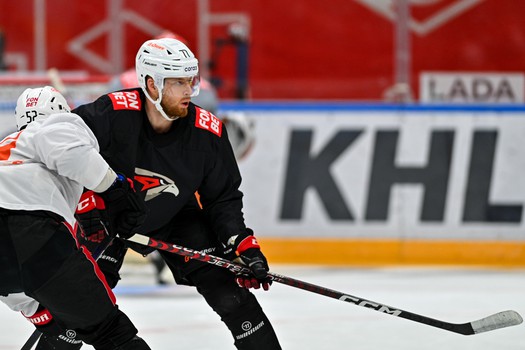 Раскатка «Авангарда» перед выездным матчем со «Спартаком»