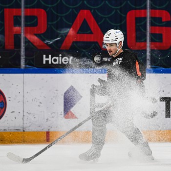 Раскатка «Авангарда» перед выездным матчем с «Драконами»