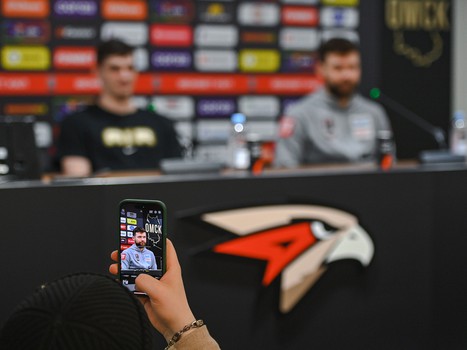 Пресс-конференция перед вторым раундом плей-офф