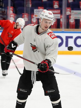 Тренировка «Авангарда» перед пятым матчем серии с «Ак Барсом»