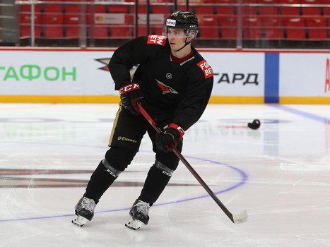 Раскатка «Авангарда» перед матчем с «Сибирью»