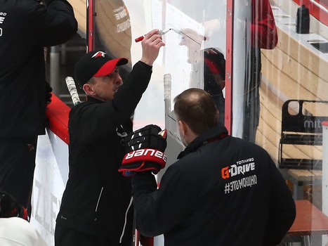 Открытая тренировка «Авангарда» для прессы и болельщиков