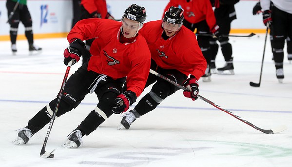 Раскатка перед матчем с «Амуром». Макаров – об агрессивности, Хартли – о Франсоне